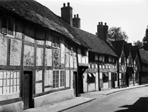 Warwick Prints: Tudor Town Houses