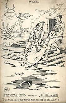 Ain T Gallery: Tug of War Cartoon