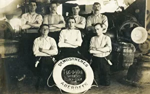 Crew Collection: Tug of War winning team, Demosthenes, Aberdeen