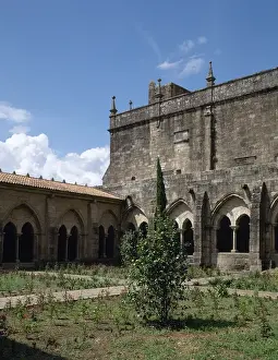 Romanesque Prints: Tuis Cathedral. Galicia. Spain