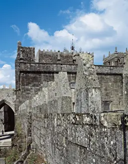 Tuis Cathedral. Galicia. Spain