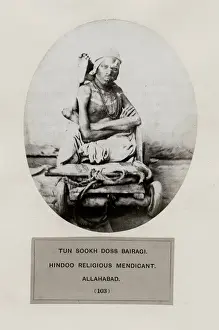 Tun Sookh Doss Bairagi, Hindoo Religious mendicant