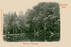 Images Dated 23rd October 2012: Tunbridge Wells, The Lake - High Rocks