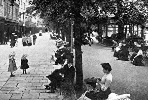 Pantiles Prints: Tunbridge Wells Pantiles early 1900s