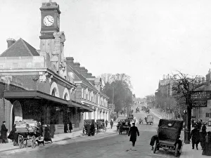 Tunbridge Prints: Tunbridge Wells Railway Station early 1900s