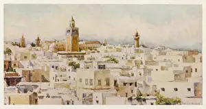 Soar Prints: Tunis Rooftops