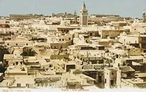 Tunis, Tunisia - General view over the rooftops