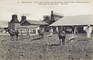 Tunisia - Metlaoui - Phosphate Society Mines of Sfax-Gafsa