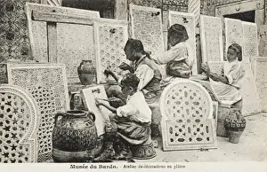 Plaster Prints: Tunisia - Plaster Carving