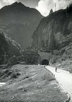 Images Dated 7th May 2021: Tunnel through the Alps
