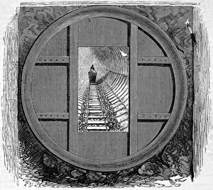 Diameter Prints: The tunnel from the heading