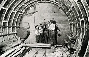 Tunnelling Prints: Tunnelling for the London Underground Railway