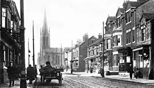 Tunstall High Street early 1900s