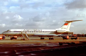 Cyrillic Prints: Tupolev Tu-134A СССР-65862