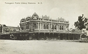 Images Dated 17th August 2011: Turanganui Public Library, Gisborne, New Zealand
