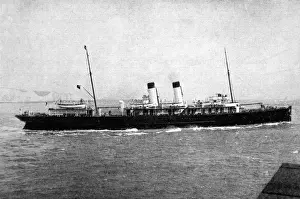 Companys Prints: The Turbine Steamer Onward, July 1905