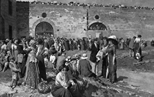 Turco-Italian War - farewell to wives & families, by Matania Turco-Italian War - farewell to wives & families, by Matania