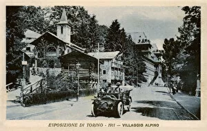 Pavilions Gallery: The Turin Exposition 1911 - The Alpine Village