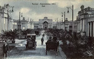 Pavilions Gallery: The Turin Exposition 1911 - The Avenue