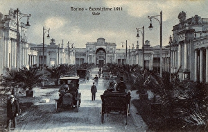 Pavilions Gallery: The Turin Exposition 1911 - The Avenue