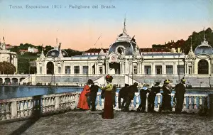 Torino Prints: The Turin Exposition of 1911 - The Brazilian Pavilion
