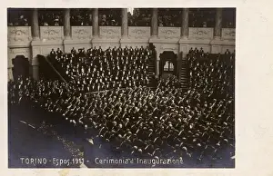 The Turin Exposition of 1911 - Opening Ceremony - Audience