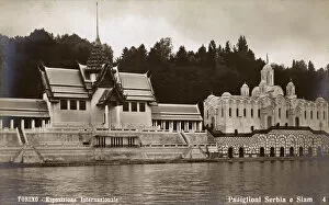 Pavilions Gallery: The Turin Exposition of 1911 - Serbian and Thai Pavilions