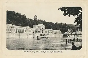 Torino Prints: Turin, Italy - The US Pavilion - Turin International Exhibit