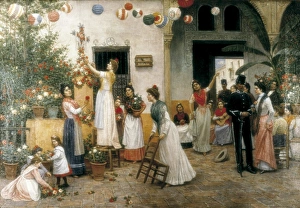 Joaquon Collection: TURINA AREAL, Joaqu�(1847-1903). Cruz de Mayo