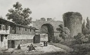 Images Dated 28th February 2020: Turkey. Adrianople (today Edirne). Triumphal gate
