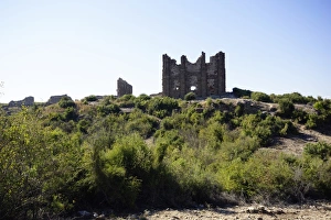Images Dated 2nd October 2015: Turkey, Antalya east, Aspendos, Akropolis