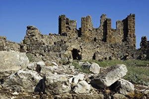 Images Dated 2nd October 2015: Turkey, Antalya east, Aspendos, Akropolis