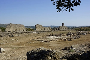 Images Dated 2nd October 2015: Turkey, Antalya east, Aspendos, Akropolis