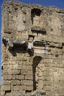 Images Dated 2nd October 2015: Turkey, Antalya east, Aspendos, Akropolis