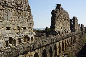 Images Dated 2nd October 2015: Turkey, Antalya east, Aspendos, Akropolis