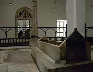 Mausoleum Prints: Turkey. Bursa. Muradiye Complex. Mausoleum of Sultan Murad I