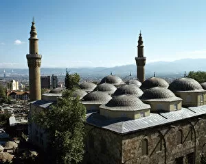 Anatolian Collection: Turkey. Bursa. Ulu Cami (Grand Mosque ). Built between 1396