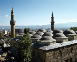 Anatolian Collection: Turkey. Bursa. Ulu Cami (Grand Mosque ). Built between 1396