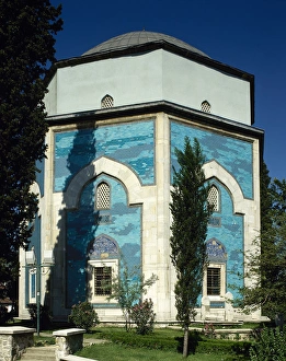 Anatolian Collection: Turkey. Bursa. Yesil Turbe (Green Tomb). Mausoleum of Sultan