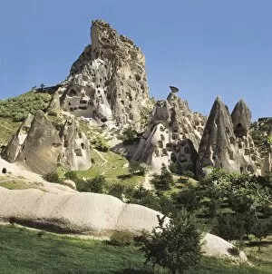 Formations Collection: Turkey. Central Anatolia. Nevsehir. Uchisar