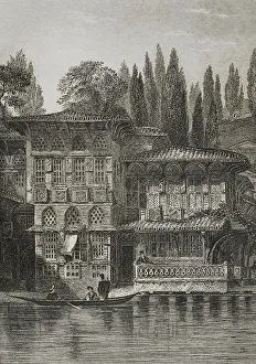 Bosphorus Prints: Turkey. Constantinople. Istanbul. Greek Priest's house