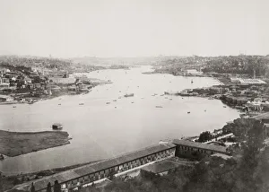 Archiecture Prints: Turkey, Constantinople, Istanbul - Golden Horn