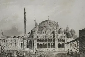 Images Dated 28th February 2020: Turkey. Constantinople. The Mosque of the Valide Sultan