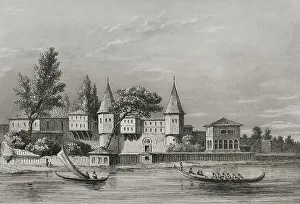 Images Dated 18th March 2020: Turkey. Constantinople - Topkapi Palace or Seraglio