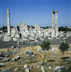 Oracle Collection: TURKEY. Didyma. Temple of Apollo. Temple of the