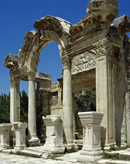 Turkey. Ephesus. Temple of Hadrian. 2nd century. Near Selcuk