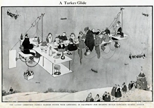 Images Dated 12th April 2017: A Turkey Glide by William Heath Robinson