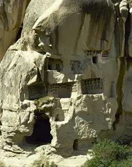 Turkey. Goreme National Park. Troglodyte church. Central Ant