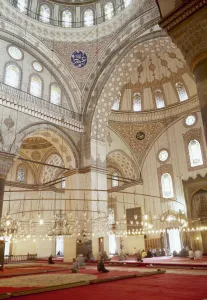 Bayezid Prints: Turkey. Istanbul. Bayezid II Mosque. Ottoman style. 16th cen