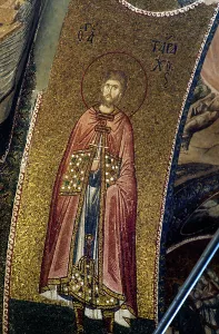 Mosaics Prints: Turkey, Istanbul. Church of the Holy Saviour in Chora